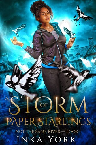 A Storm Of Paper Starlings Inka York