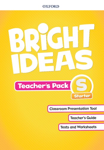 Bright Ideas Starter Teachers Pack Inspire Curiosity Inspire Achievement Bright Ideas Cheryl Palin