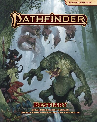 Pathfinder Bestiary 2nd Edition Paizo Staff