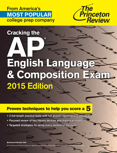 Cracking The Ap English Language Composition Exam 2015 Edition Princeton Review