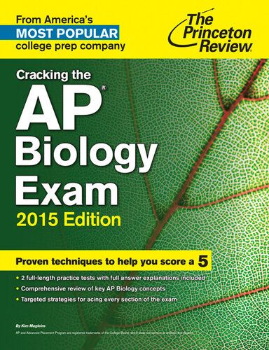Cracking The Ap Biology Exam 2015 Edition Princeton Review