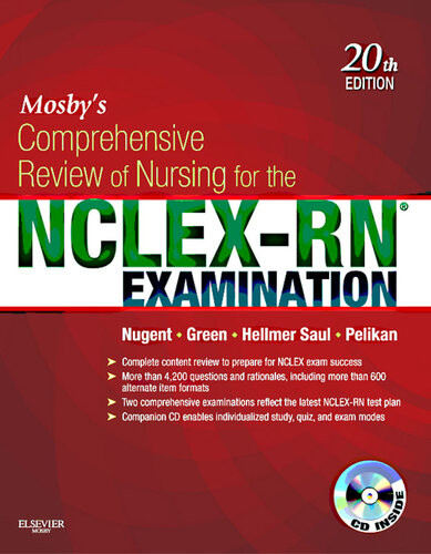 Mosbys Comprehensive Review Of Nursing For The Nclexrn Examination 20th Edition Patricia M Nugent