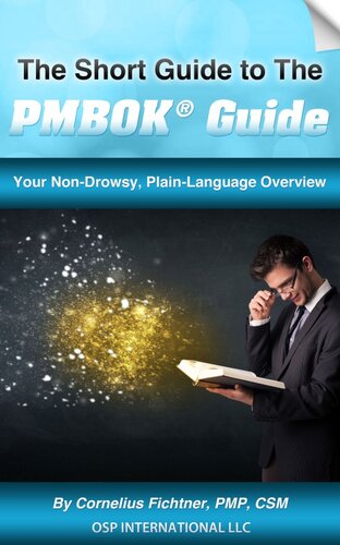 The Short Guide To The Pmbok Guide Cornelius Fichtner