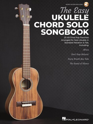 The Easy Ukulele Chord Solo Songbook Hal Leonard Corp