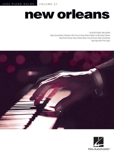 New Orleans Jazz Piano Solos Jazz Piano Solos Series Hal Leonard Corp