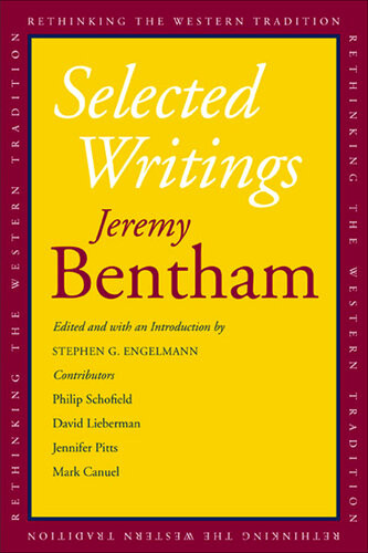 Selected Writings Jeremy Bentham