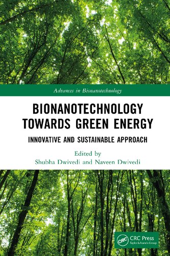 Bionanotechnology Towards Green Energy Innovative And Sustainable Approach Shubha Dwivedi