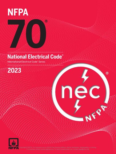National Electrical Code 2023 National Fire Protection Associations National Electrical Code 2023th Edition National Fire Protection Association