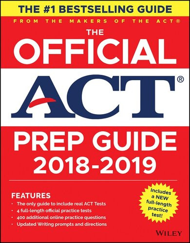 The Official Act Prep Guide 201819 Edition Book Bonus Online Content Act