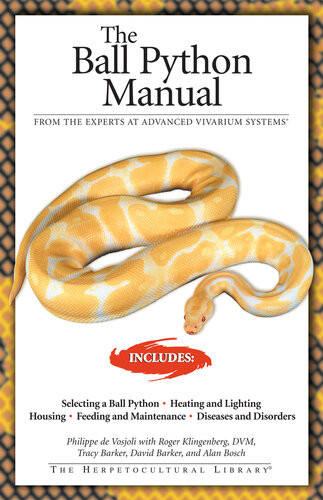The Ball Python Philippe De Vosjoli Philippe De Vosjoli
