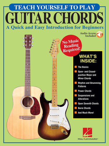 Teach Yourself To Play Guitar Chords A Quick And Easy Introduction For Beginners Hal Leonard Corp