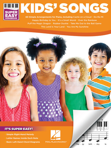 Kids Songssuper Easy Songbook Hal Leonard Corp