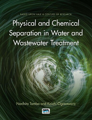 Physical And Chemical Separation In Water And Wastewater Treatment Tambo N