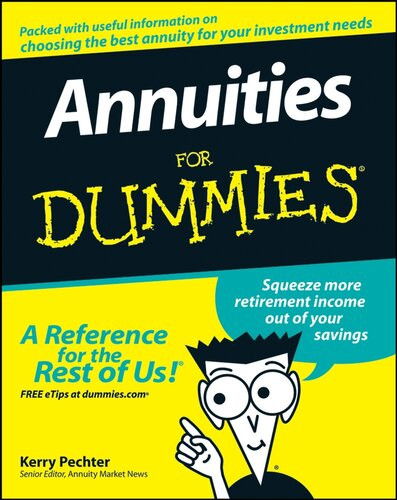 Annuities For Dummies Kerry Pechter