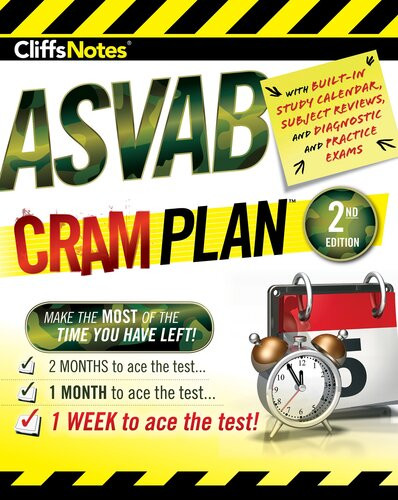 Cliffsnotes Asvab Cram Plan 2nd Edition American Bookworks Corporation Carolyn C Wheater Jane R Burstein