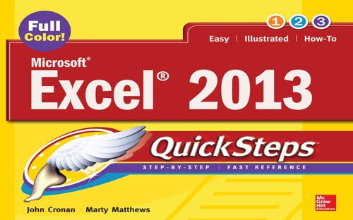 Microsoft Excel 2013 Quicksteps 3rd Edition John Cronan Marty Matthews