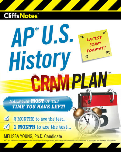 Cliffsnotes Ap Us History Cram Plan Melissa Young