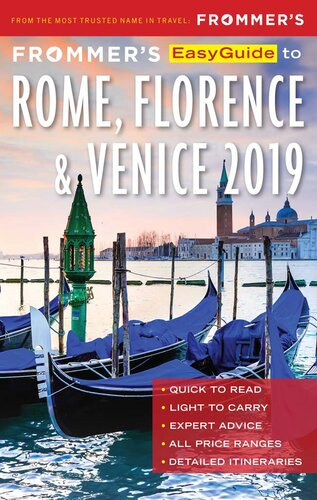 Frommers Easyguide To Rome Florence And Venice 2019 6th Edition Elizabeth Heath Stephen Keeling Donald Strachan