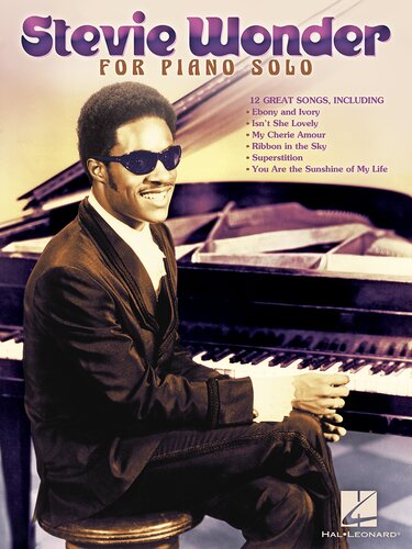 Stevie Wonder For Piano Solo Songbook Stevie Wonder