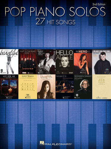 Pop Piano Solos 27 Hit Songs 2nd Edition Hal Leonard Corp