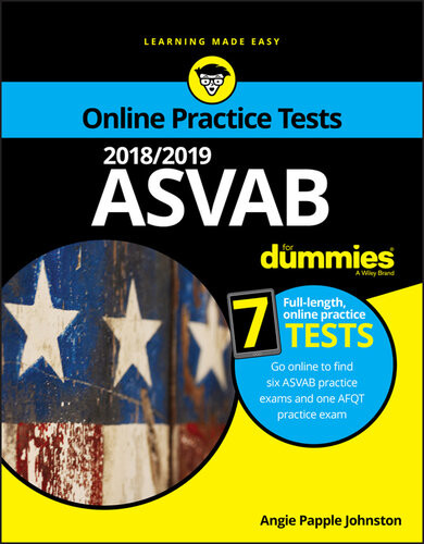 20182019 Asvab For Dummies With Online Practice 1st Edition Angie Papple Johnston