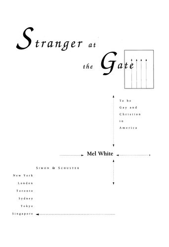 Stranger At The Gate Mel White