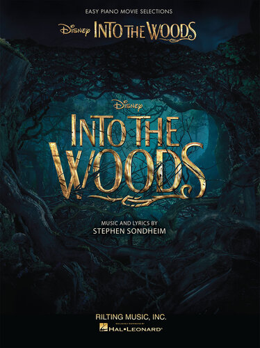 Into The Woods Songbook Easy Piano Selections From The Disney Movie Stephen Sondheim