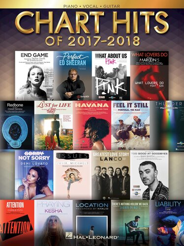 Chart Hits Of 20172018 Hal Leonard Corp