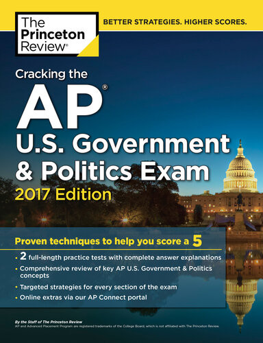 Cracking The Ap Us Government Politics Exam 2017 Edition Proven Techniques To Help You Score A 5 Princeton Review