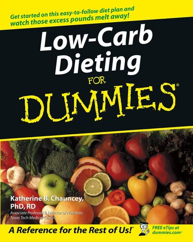 Lowcarb Dieting For Dummies Katherine B Chauncey
