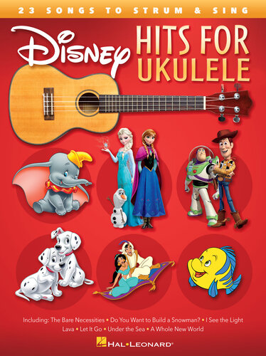 Disney Hits For Ukulele 25 Songs To Strum Sing Hal Leonard Corp