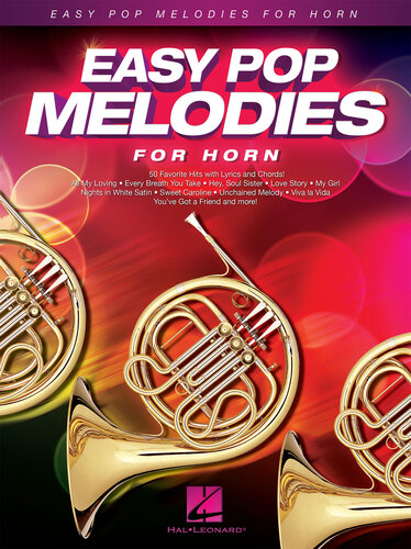 Easy Pop Melodies For Horn Hal Leonard Corp