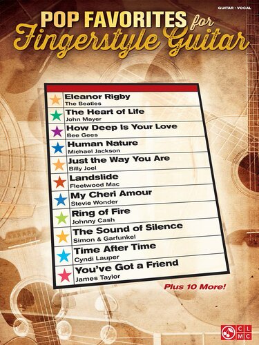 Pop Favorites For Fingerstyle Guitar Hal Leonard Corp