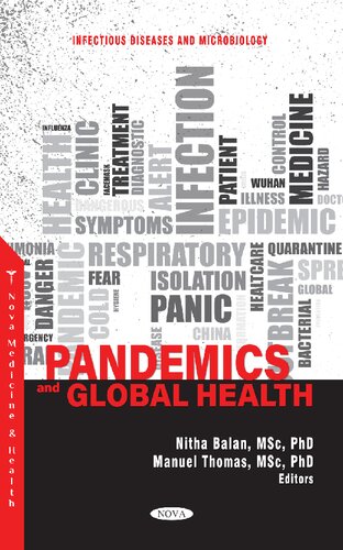 Pandemics And Global Health Nitha Balan Manuel Thomas