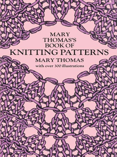 Mary Thomass Book Of Knitting Patterns Mary Thomas
