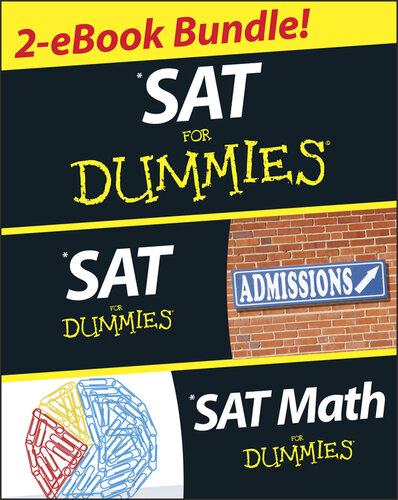 Sat For Dummies Two Ebook Bundle Sat For Dummies And Sat Math For Dummies Geraldine Woods