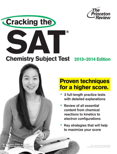 Cracking The Sat Chemistry Subject Test 20132014 Edition Princeton Review