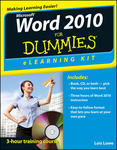 Word 2010 Elearning Kit For Dummies Lois Lowe