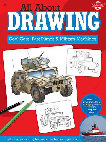 All About Drawing Cool Cars Fast Planes Military Machines Learn How To Draw More Than 40 Highpowered Vehicles Step By Step Tom Lapadula Jeff Shelly