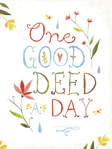 One Good Deed A Day Chronicle Books
