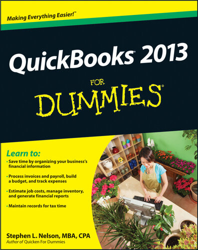 Quickbooks 2013 For Dummies Stephen L Nelson