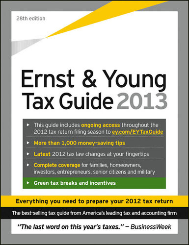 Ernst Young Tax Guide 2013 Ernst Young