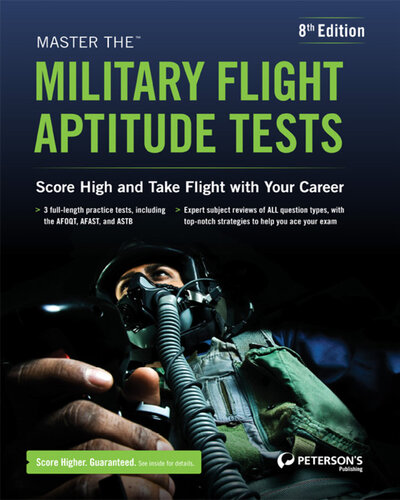Master The Military Flight Aptitude Tests 8th Edition Petersons