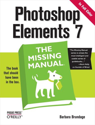 Photoshop Elements 7 The Missing Manual The Missing Manual Barbara Brundage