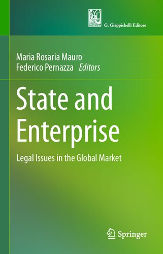 State And Enterprise Legal Issues In The Global Market Maria Rosaria Mauro