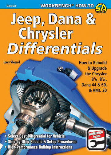 Jeep Dana Chrysler Differentials How To Rebuild The 814 834 Dana 44 60 Amc 20 Larry Shepard