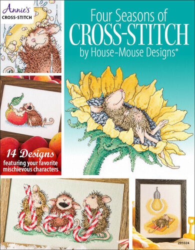 Four Seasons Of Housemouse Crossstitch 14 Designs Featuring Your Favorite Mischievous Characters 1st Edition Annies