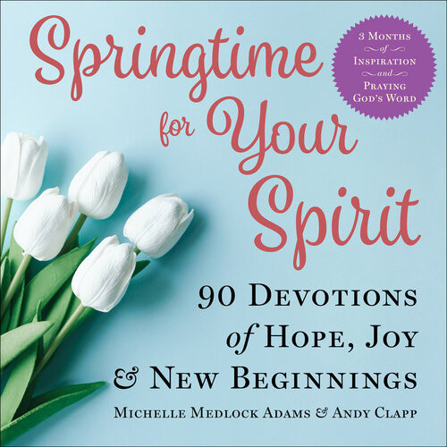 Springtime For Your Spirit 90 Devotions Of Hope Joy New Beginnings Michelle Medlock Adams Andy Clapp