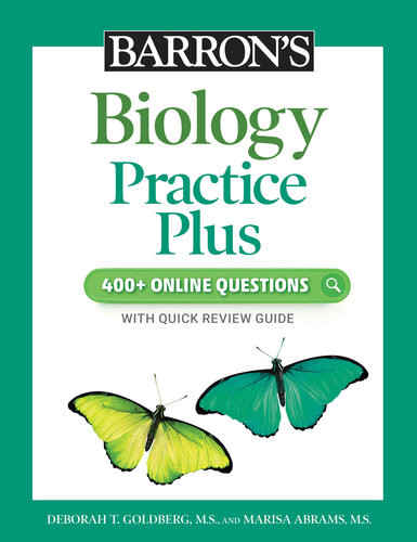 Barrons Biology Practice Plus 400 Online Questions With Quick Review Guide Deborah T Goldberg Marisa Abrams