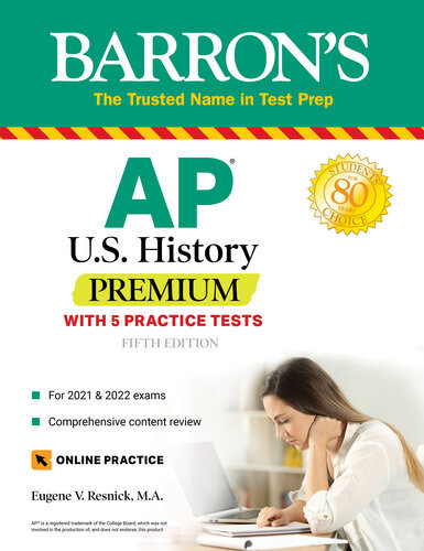 Ap Us History Premium With 5 Practice Tests Eugene V Resnick